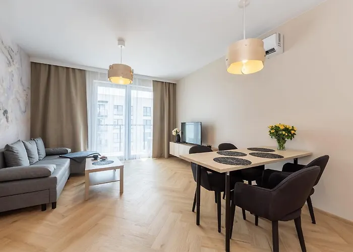 Manufaktura Z Miejscem Parkingowym Lejlighed